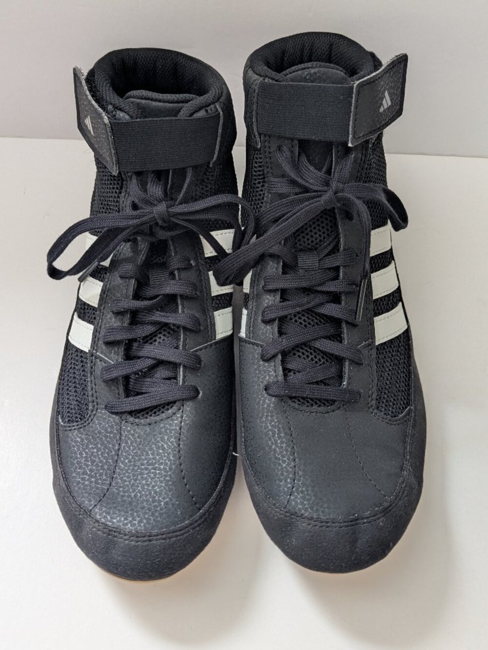 Adidas HVC 2 Men's Wrestling Shoes Size 8 Black White